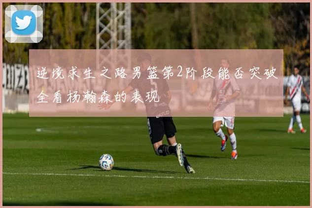 逆境求生之路男篮第2阶段能否突破全看杨瀚森的表现